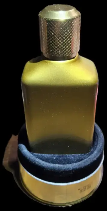 EMPTY BOTTLE W/BOX Grandeur Elite Tribal Gold 3.4 Oz 100ml of Le Male Elixir Jpg Foto 5