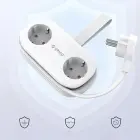 Orico AP3 20W GaN 5in1 Power Strip 2x AC + 2x USB-A + 1x USB-C - White Foto 4