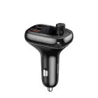 Bluetooth transmitter / car charger Baseus S-13 (Overseas Edition) - black Фото 2