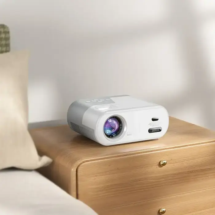 Projector HD Ready Hoco with Android software Wi-Fi Bluetooth 720P DT2 white Photo 14