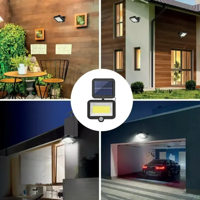 Forever Light Solar LED Lamp SUNARI FLS-06 COB PIR 8W 600lm 6000K 1800mAh Li-Ion Photo 4