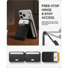 SPIGEN S314-4 SLIM FOLD TRIPOD WALLET MAGSAFE BLACK Фото 10