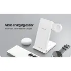 Nillkin PowerTrio 3in1 Wireless Charger for Samsung Watch White Фото 3