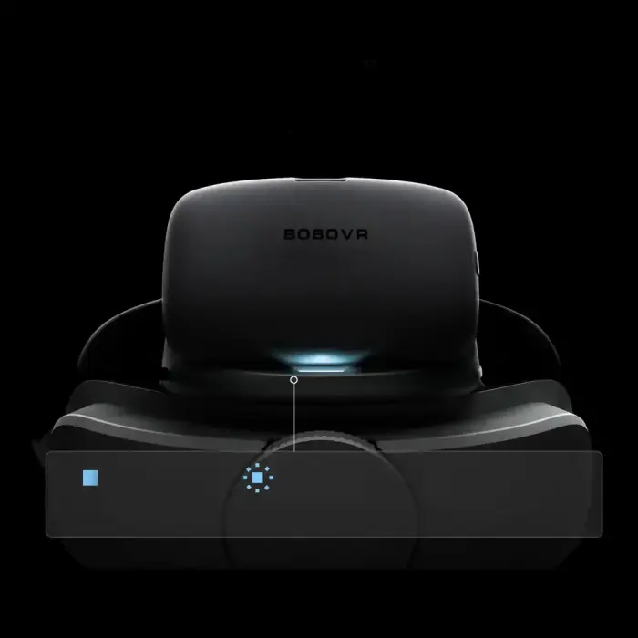 BoboVR P4U Head Strap with Battery for PICO 4 Ultra and Ultra Enterprise - White and Black Photo 4