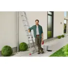 Kāpnes S80 ProfiStep duo / alumīnija / 2x15 pakāpieni Foto 4