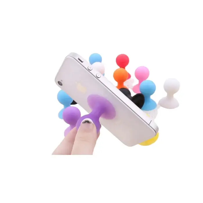 Phone holder with a round head - purple Foto 4
