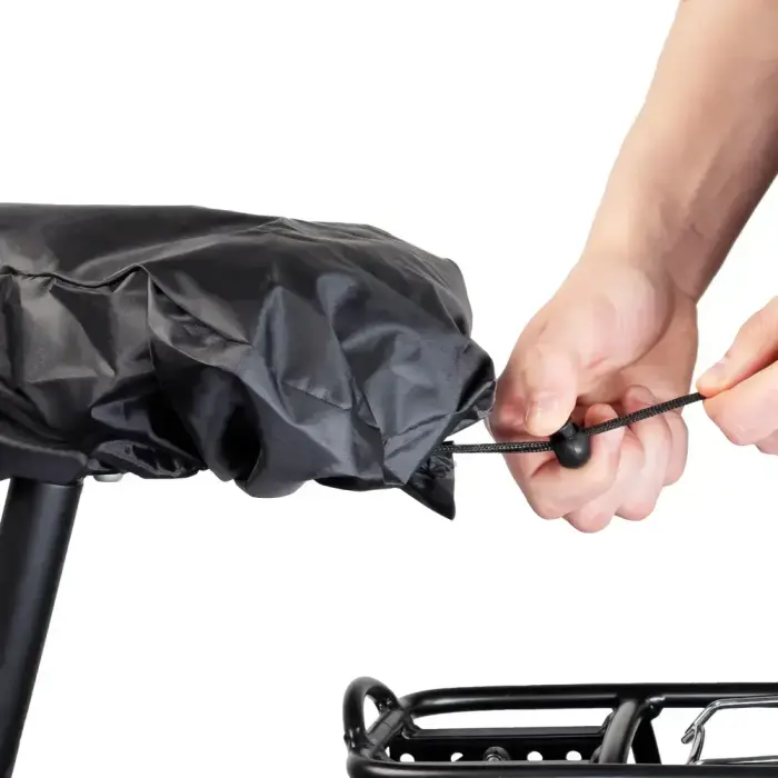 Waterproof saddle cover - black Foto 3