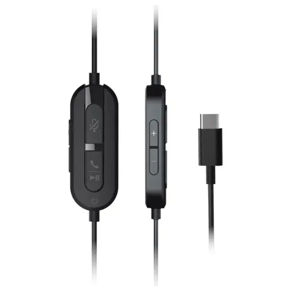 Creative Słuchawki przewodowe             z mikrofonem Chat USB czarny|black USB-C Photo 3