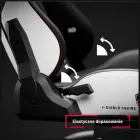 Racing wheel gaming seat Diablo Chairs X-Drive black Фото 10