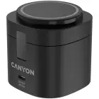 Canyon 4 in 1 Wireless Charging Stand, 30W max, Size: 70x70x70.3mm, weight: 414g, with 65W charger and 1M cable, black Foto 1