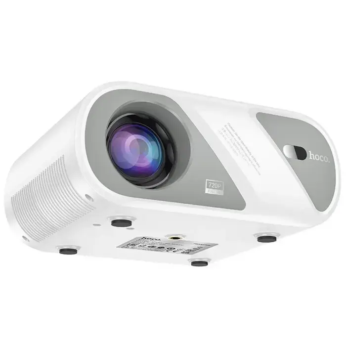 Projector HD Ready Hoco Wi-Fi Bluetooth 720P DT1 white Foto 4