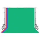 Puluz 2x3m photo backdrop set/stand + photo backdrops 3 pcs PKT5205 Photo 1