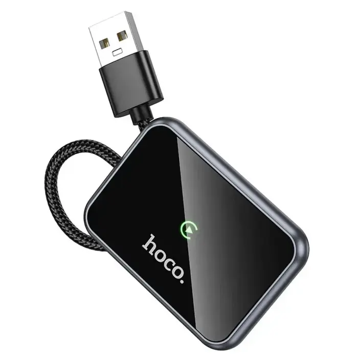 Wireless CarPlay adapter Hoco USB A / USB C HU1 black Foto 4