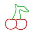 Neon LED Light CHERRY green red NNE23 Neolia Фото 1