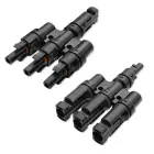 Qoltec Solar Connector | MC4 connector | Type T | 1000V | 30A Foto 1