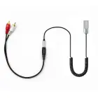 Qoltec Wireless Audio Receiver Adapter HiFi Home&Car | Bluetooth 6.0 | 2 x RCA | 1 x AUX 3.5mm | USB | Microphone Foto 11