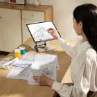 Wozinsky WRS-CPY84SS Aluminum Laptop and Tablet Stand + Free Smartphone Stand - Silver Photo 16
