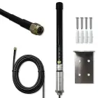 Qoltec 4G LTE antenna | 15dBi | omnidirectional | external | SMA | fibreglass  Foto 1