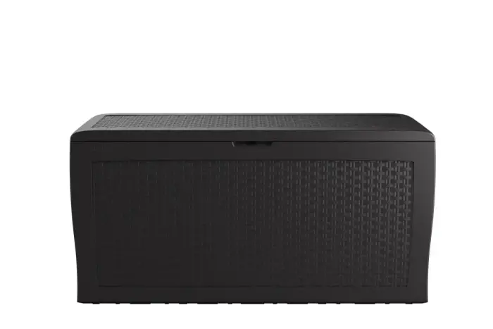 Uzglabāšanas kaste Samoa Rattan Box 270L pelēka Foto 4