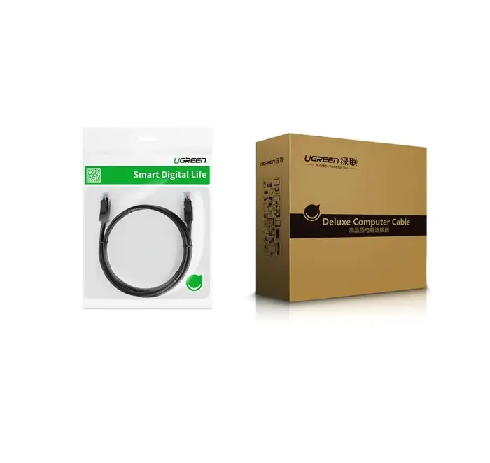 Ugreen Ethernet patchcord cable RJ45 Cat 6 UTP 1000Mbps 3m black (20161) Foto 12