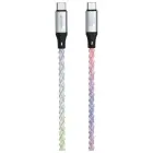 Cable 4smarts USB-C 60W 1.5m RGB Foto 2