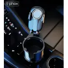 T-PHOX CAR HOLDER TH-07 WITH CUP HOLDER BLACK Photo 2