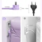 Orico PDC25 25W 6in1 Power Strip 2x AC + 2x USB-A + 2x USB-C - Purple Фото 6