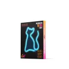Neon LED Light CAT turquoise NNE24 Neolia Фото 9