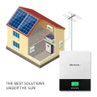 Qoltec Hybrid Solar Inverter Off-Grid 3kVA | 2.4kW | 80A | MPPT | AGM GEL | Sinus Фото 2
