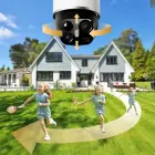 Kamera zewnętrzna Dreame Navo Elite 1 Outcam 360° z panelem solarnym - biała Foto 8