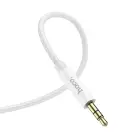 Cable AUX Jack 3,5 mm to Jack 3,5 mm Hoco 1 m UPA19 silver Photo 2