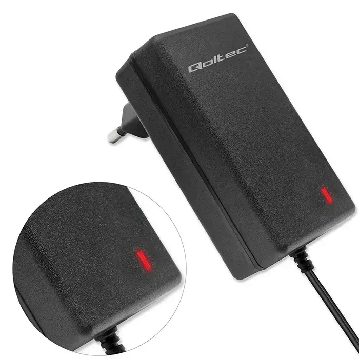 Qoltec Automatic charger for AGM GEL STD 6V 12V battery | 1.5A | Rectifier with LED indicator Foto 7