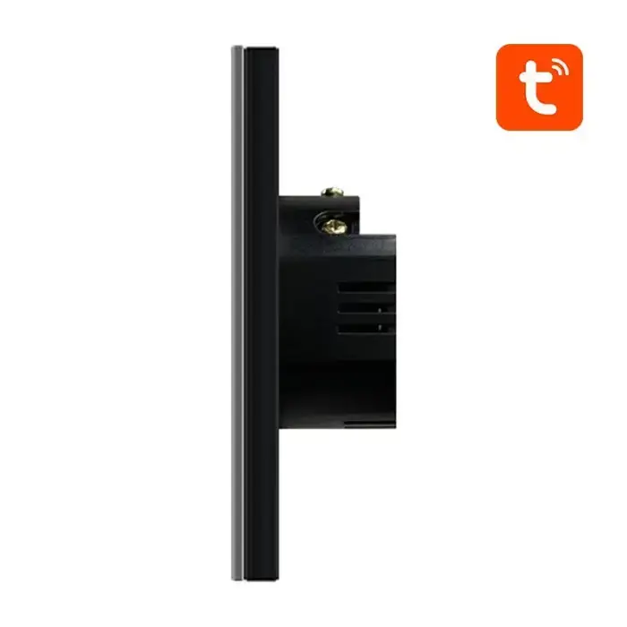 Smart Light Switch ZigBee Avatto ZTS02-EU-B2 2 Way TUYA (black) Foto 3