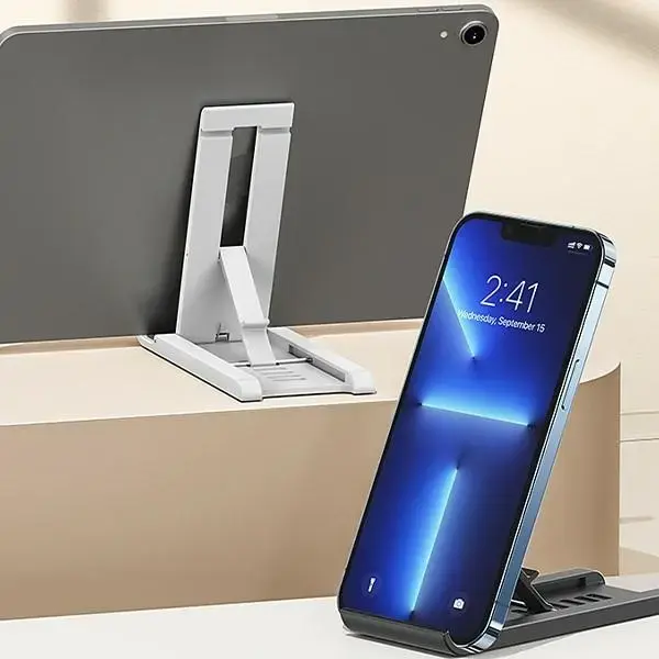 USAMS Uchwyt biurkowy na telefon|tablet biały|white ZJ070ZJ02 (US-ZJ070) Фото 4