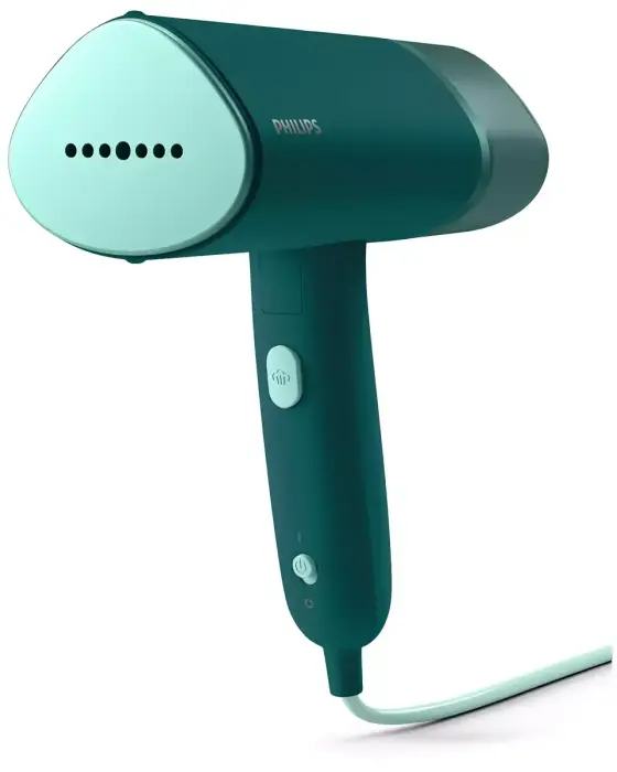 PHILIPS rokas tvaika gludināšanas ierīce, 1000W, zilganzaļš Photo 10