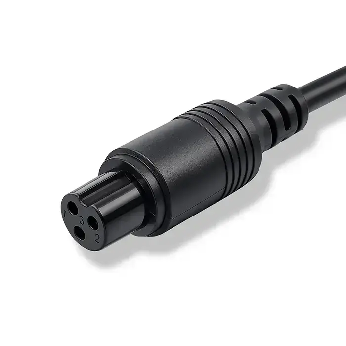 Qoltec Fast Charger for e-bike 36V | 42V | 2A | GX12-3Pin +power cable Фото 4