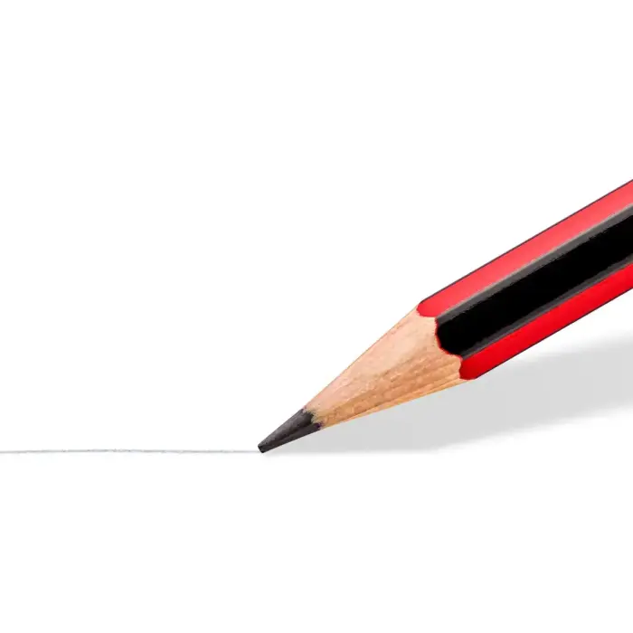 Zīmulis STAEDTLER TRADITION 2H sarkans korpuss Фото 6