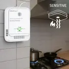 Qoltec Certified wireless Gas Leak (CH4) and Carbon monoxide (CO) detector | alarm 85dB | LED Фото 6