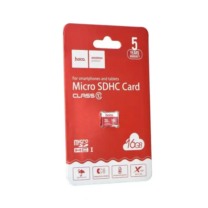 HOCO memory card microSD 16GB class 10  Фото 2