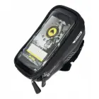 WILDMAN traveling bag for bike handlebars with zipper 1L (4 "- 7") E1 black Photo 1