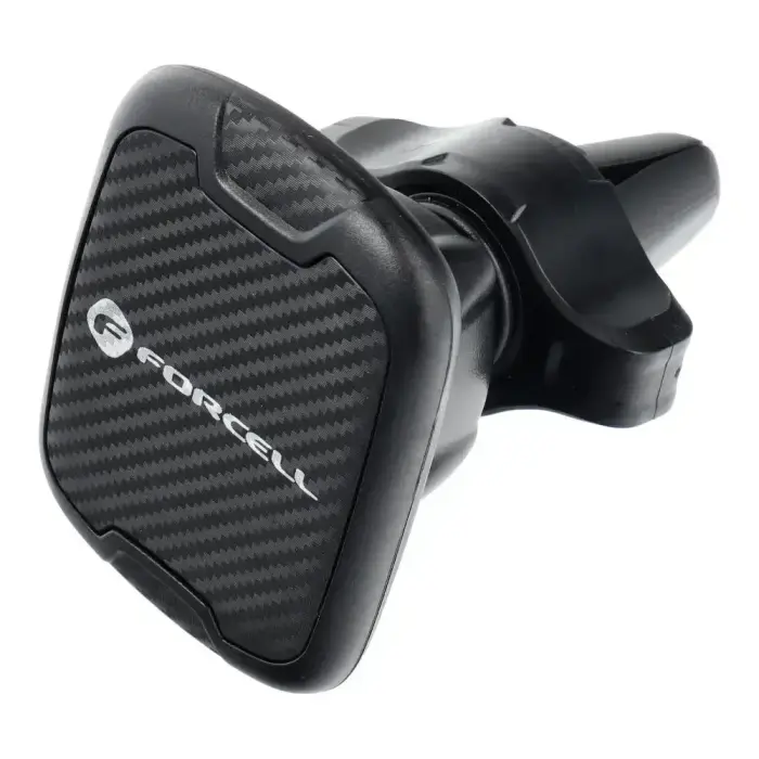Magnetic car phone holder Forcell F-Grip Carbon H-CT325 air vent black Photo 4