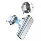 Beline Adapter magnetyczny USB-C srebrny|silver DAC BLNAM01 Photo 1