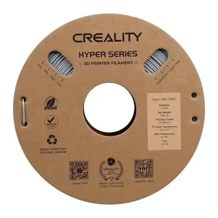 Hyper ABS Filament Creality (Grey) Фото 2