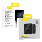 Blavec Adapter Carplay Android Auto bezprzewodowy BCP-01 - Bluetooth Wifi + kable USB na Typ C i Typ C na Typ C (CPAABCP01-BWB) czarny Фото 4