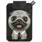 Magnetic phone wallet stand  Nimmy New Big-Eye Cute Pets 2.0 Dog black Foto 1