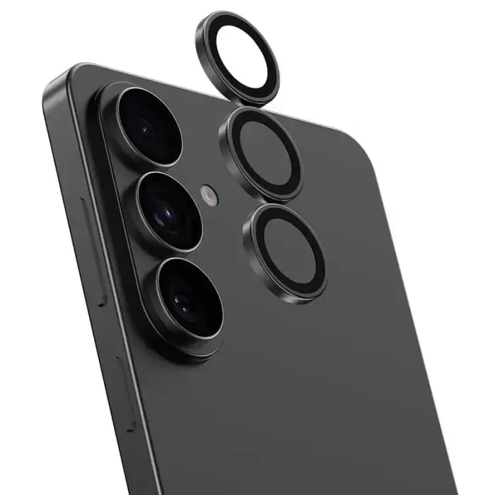 Benks Tempered glass Glass Warrior Lens Protector on camera for Samsung Galaxy S26/S26 Plus (lens 3 pieces) black Foto 2