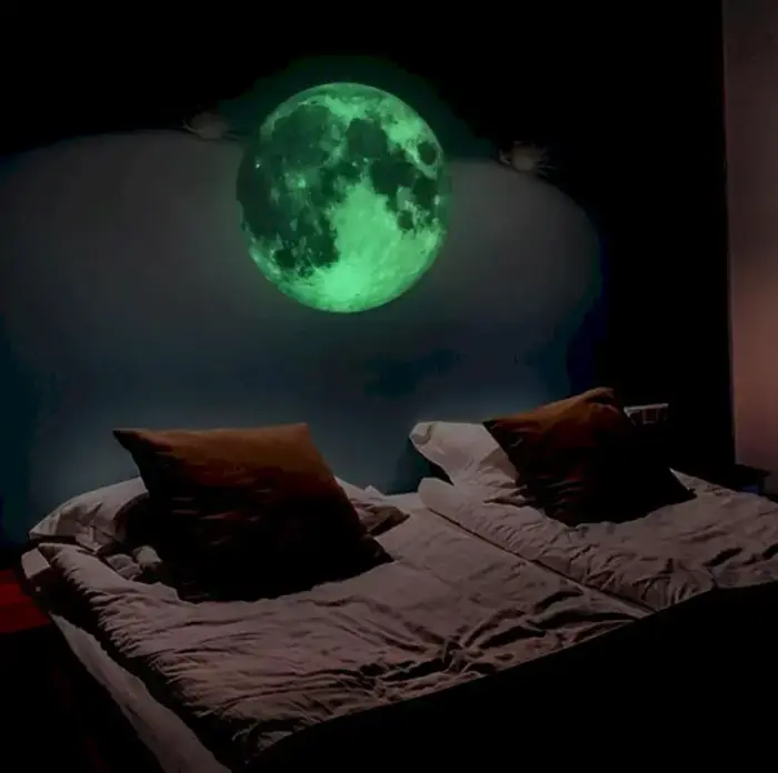 Fusion fluorescent sticker for bedroom "Moon" Photo 2