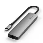 Adapter HUB 7in1 USB C Satechi Slim ST-P7SM space gray Фото 3
