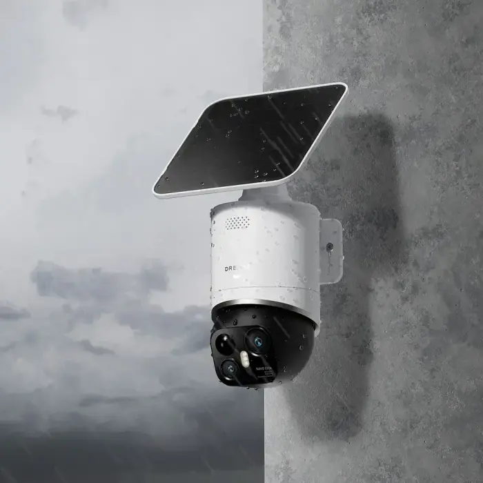 Kamera zewnętrzna Dreame Navo Elite 1 Outcam 360° z panelem solarnym - biała Foto 5