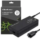 Qoltec Fast Charger for e-bike 36V | 42V | 2A | Bosch 3Pin plug +power cable Foto 1